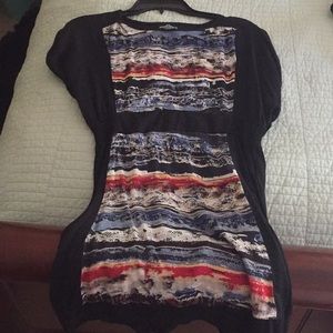 Watercolor print dress size S